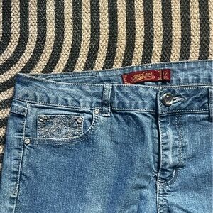 Women’s blue jeans